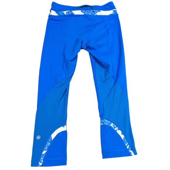 Lululemon Blue Groove Pants II Lace Waistband – Size 4 - Picture 2 of 4